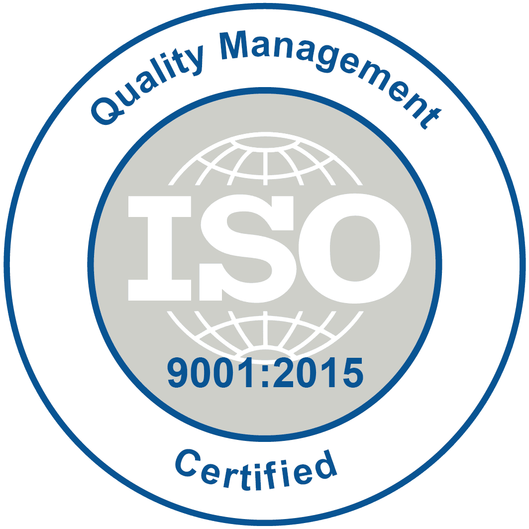 ISO 9001:2015 certificate